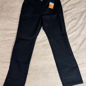 Columbia Black Men's Straight Fit Chinos